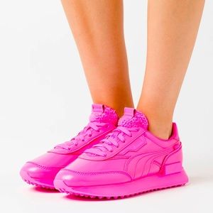 Puma Future Rider Hot Pink Running Shoe Size 10